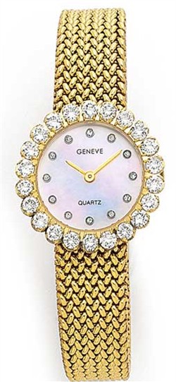 Diamond Watches - Euro Geneve Ladies Diamond Watches