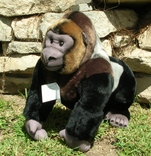 Silverback Gorilla Soft Plush Toy (45cm)
