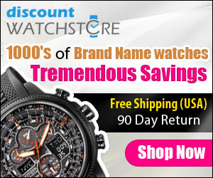 Tremendous Savings with Free Shipping at DiscountWatchStore.com