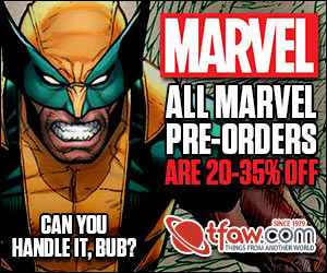 Save 20-35% on Marvel Comics Pre-Orders at TFAW.com!